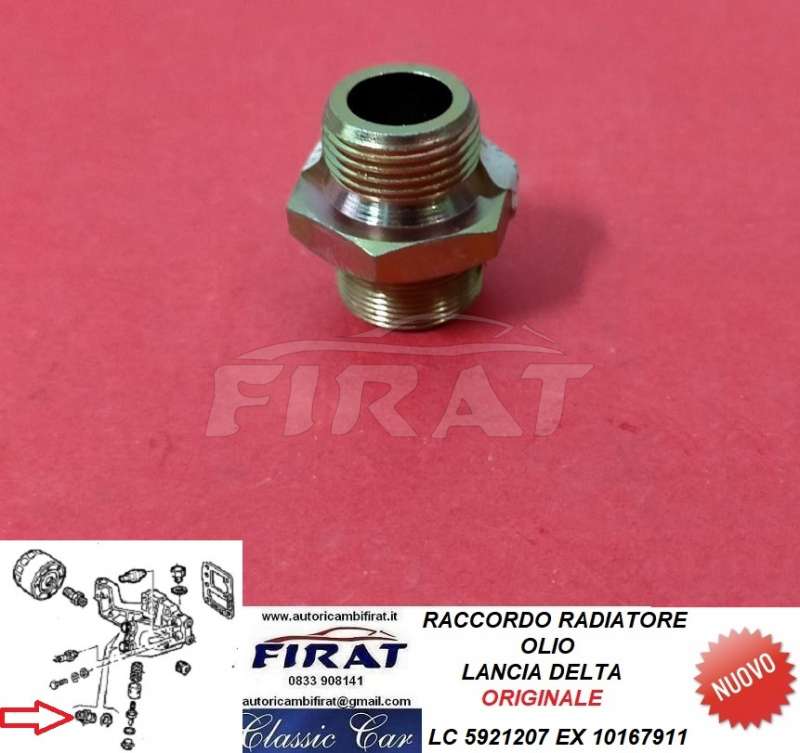 RACCORDO RADIATORE OLIO LANCIA DELTA (5921207)